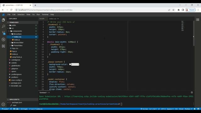 React JS | Coding Practice 40 | Prime Video — CCBP Nxtwave смотреть онлайн