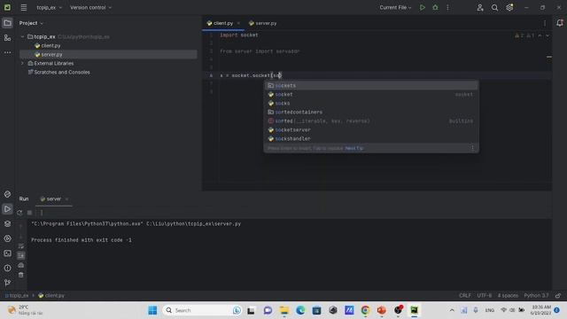 How to create TCP/IP connection? Python смотреть онлайн