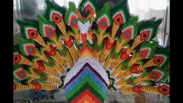 Поделки- Модульное оригами- жар птица смотреть онлайн