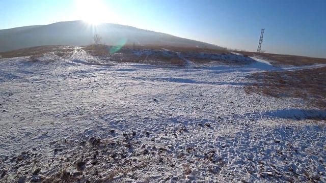 Титовская сопка. Поклонный крест. Чита. 11.01.2020 смотреть онлайн