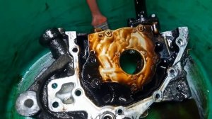 Большой объем работы по Лансер 9, Замена колечка масляного насоса