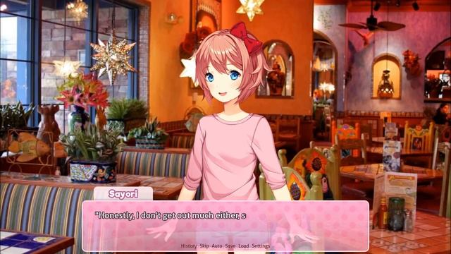 A pleasant dinner date with Sayori~ смотреть онлайн