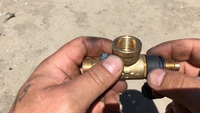 Клапан подкачки шин ЕВРО КАМАЗа