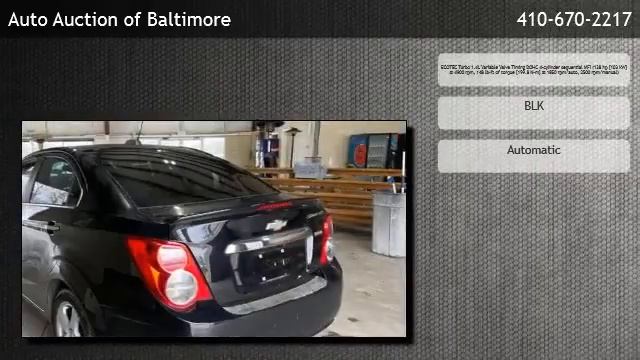 2016 Chevrolet Sonic - Joppa, MD смотреть онлайн