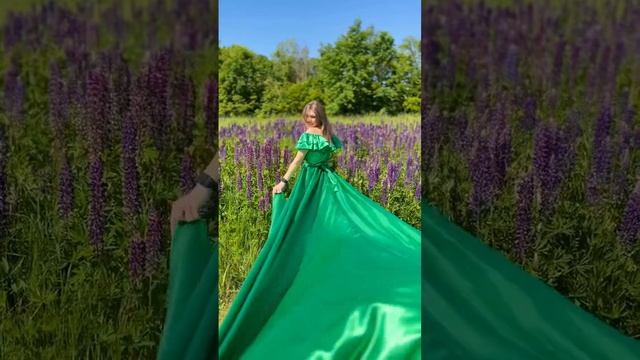 Платье со шлейфом смотреть онлайн