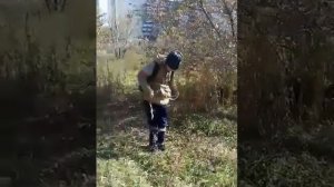 Замотали друга скотчем
