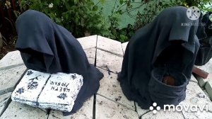 Монахи цемент+ткань часть2. #необычныефигуры, #фигурадлясада, #фигурыизцемента, #скульптурыдлясада.