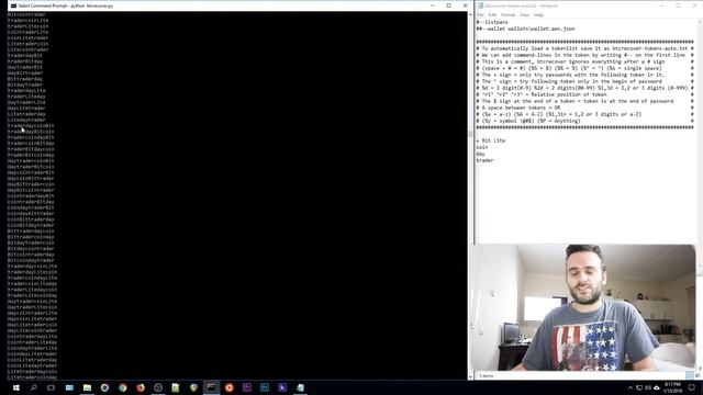 How to build a token-list for btcrecover смотреть онлайн