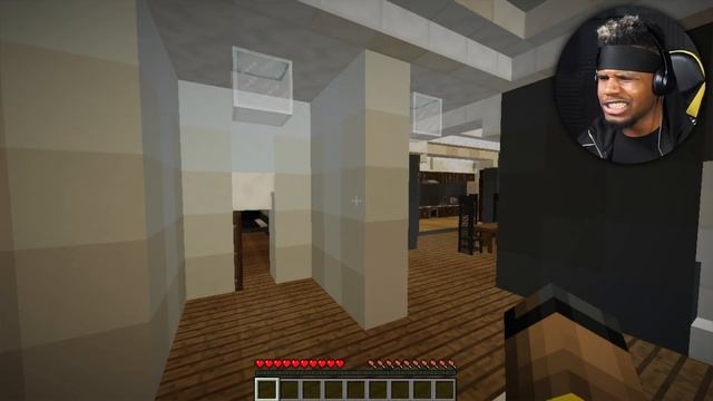 THE RAKE ATTACKED ME In Minecraft... *SCARY*