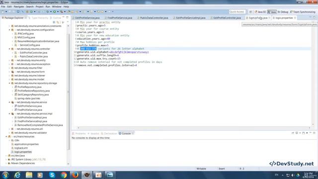 010 Сервисная архитектура приложения на базе Spring IoC смотреть онлайн
