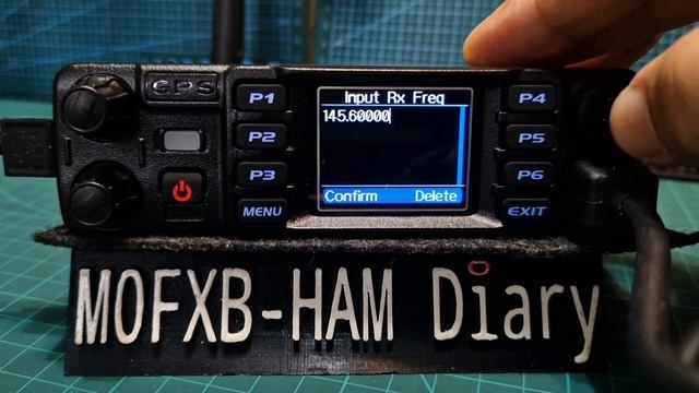 ANYTONE 578UV Pro - Manual Add Channel - VFO Mode смотреть онлайн