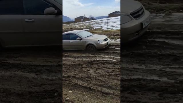 Шевроле лачетти в грязи!!! смотреть онлайн