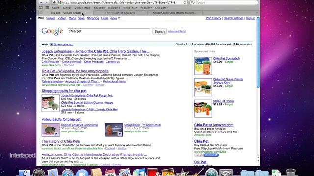 Mac OS X Snow Leopard: Bookmarks in Safari смотреть онлайн