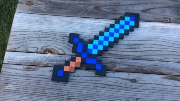 LEGO Diamond Sword | Minecraft