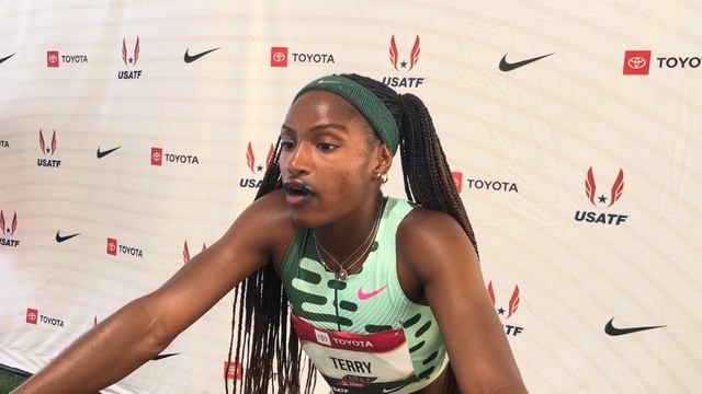 Twanisha Terry Reacts To Sha'Carri Richardson's 21.61 200m Prelim смотреть онлайн