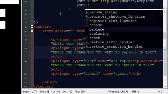 str_replace() FUNCTION IN PHP | 2022 смотреть онлайн