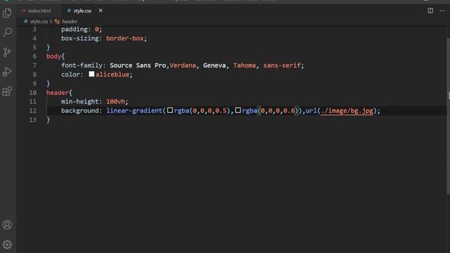 Full Screen Landing Page Using Html Css | HTML & CSS tutorial смотреть онлайн