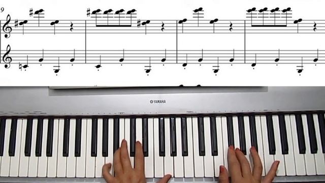 Тимур Максимов. Цыплята. Chickens. Ноты. Sheet цыпленок комо #simplepiano #learnmusic смотреть онлайн