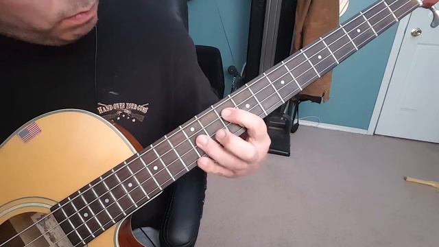 Acoustic Bass Intro To Battery