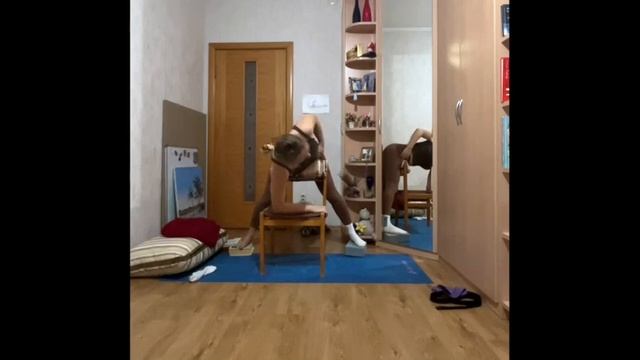 Полноценная восстанавливающая практика с большим количеством оборудования.