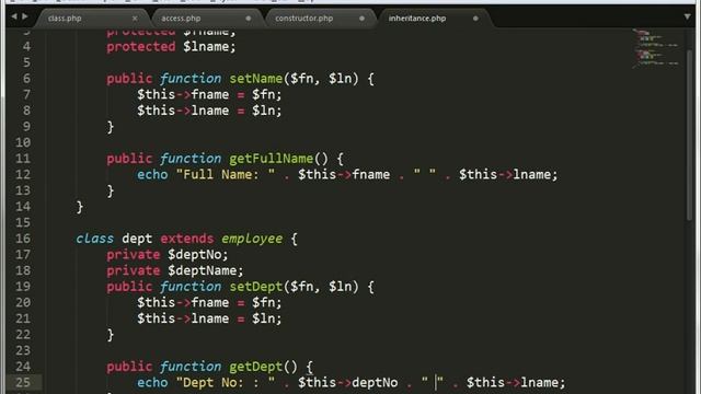 Simple Inheritance смотреть онлайн