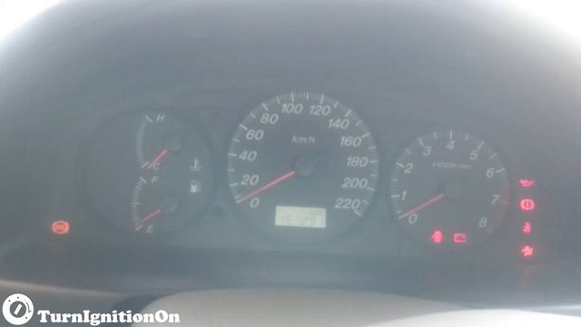 2001 Mazda 323 Protege 1.6 L ZM-DE - Start up смотреть онлайн