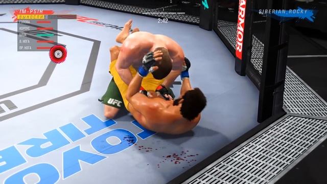 НОВЫЙ БОЕЦ и ВЕСОВАЯ в КИБЕРСПОРТИВНОЙ ЛИГЕ в UFC 4 смотреть онлайн