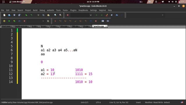 D. Co-growing Sequence | Codeforces Solution | Codeforces Round 731 Div3 | C++ смотреть онлайн