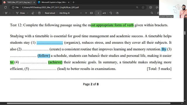 English Paper Discussion Grade 10-11 | ඉංග්රීසි ප්රශ්න පත්ර සාකච්ඡාව | Suresh Gamage English смотреть онлайн