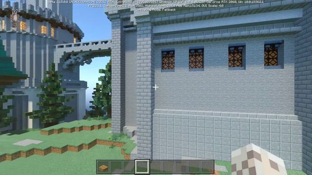 Minecraft RTX on a RTX 2060 laptop DLSS OFF смотреть онлайн