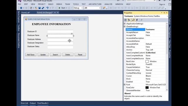 How to insert, Update Delete and Search Data From SQL Server by vb.net смотреть онлайн