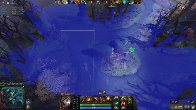 НОВЫЙ СТИЛЬ Башер на Снайпера + Хедшоты 7.14 Dota 2 смотреть онлайн