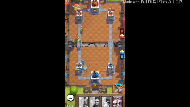 Обычный бой clash royale... смотреть онлайн