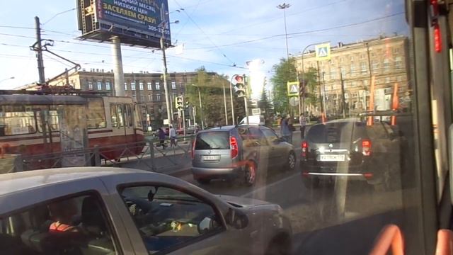 Троллейбус Санкт-Петербурга 8-226А: ВМЗ-5298.01 "Авангард" б.6834 по №25 по изм. марш. (13.05.18) смотреть онлайн