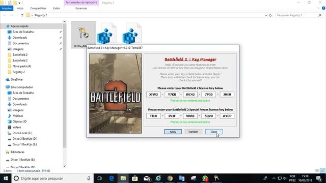 Battlefield 2 Error (Your CD Key is not valid) смотреть онлайн