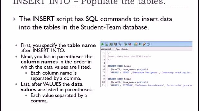 03 of 15 SQL Basics with Oracle - Creating tables смотреть онлайн