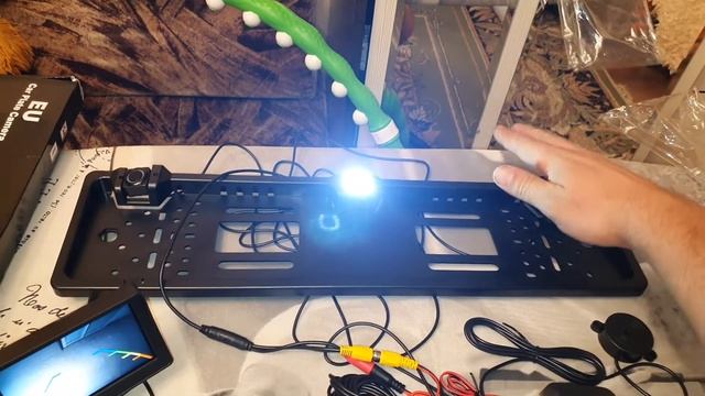 Рамка номера с парктроником и камерой смотреть онлайн