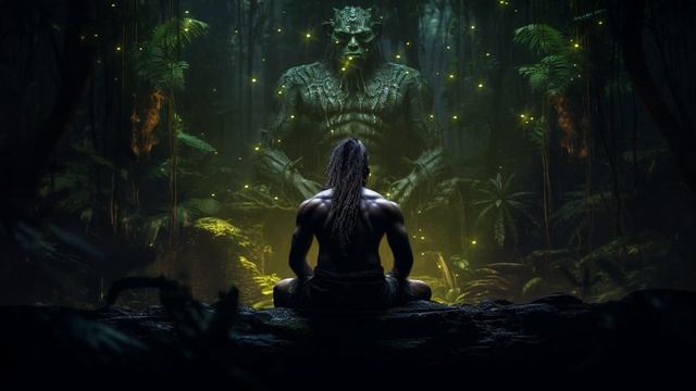 Ambient Music - Relaxing Space Ambient Meditation - Calm Ambient Sleep Music ⛩⛩⛩ смотреть онлайн