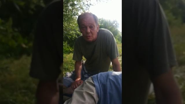 Прикол!)) Пьяный по прозвищу "Беня Крик" и его товарищ)) смотреть онлайн