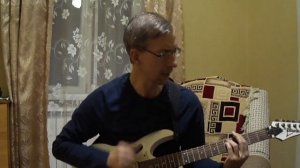 Песня "Городские-встречи" на гитаре