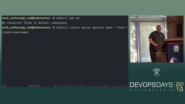DevOpsDays Philadelphia 2019 - Base64 is not encryption... by Seth Vargo смотреть онлайн