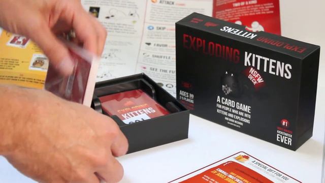Exploding Kittens NSFW Unboxing смотреть онлайн