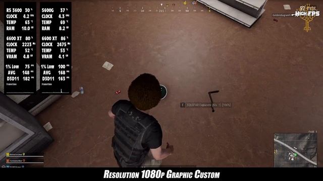 RYZEN 5 5600G Vs. RZYEN 5 3600  ( RX 6600 XT ) In 9 GAMES