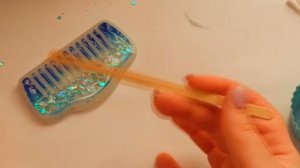 Мастер-класс по эпоксидной смоле - делаем гребень для волос