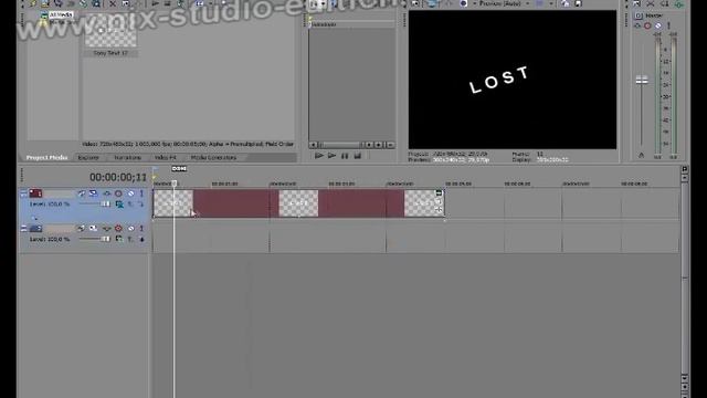 Создание 3D титров в Sony Vegas смотреть онлайн