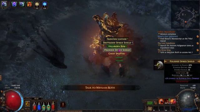 POE 3.19 leveling as if league start Saboteur Blazing salvo / Fireball miner смотреть онлайн