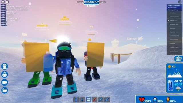 Обзор на игру Экспедиция по Антарктиде в Roblox смотреть онлайн