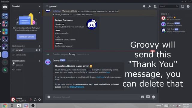 How to add Groovy Bot to Discord! | How-To-Discord смотреть онлайн