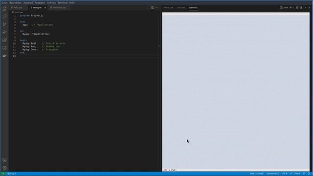 FreePascal Compiler with Docker and Visual Studio Code смотреть онлайн