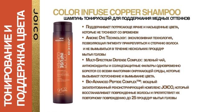 Яркое окрашивание натуральных волос красителем JOICO VERO K-PAK COLOR смотреть онлайн